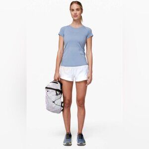 Size 10 Lululemon Hotty Hot Short II *2.5" White